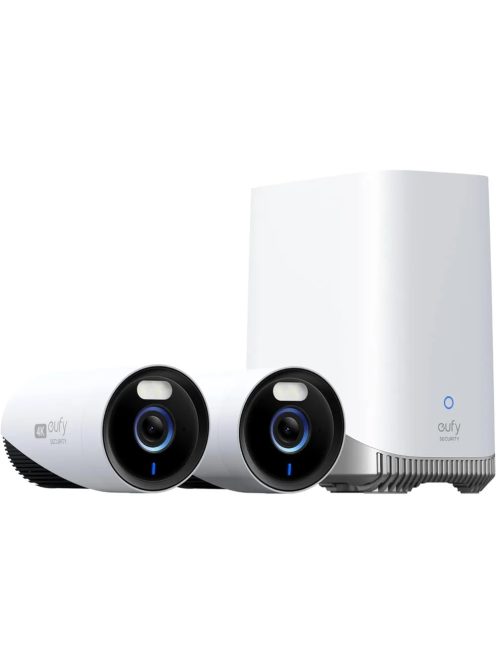 eufy E330 térfigyelő kamera 4K 2+1 kültéri helyi tároló 24/7 felvétel (E8601321)