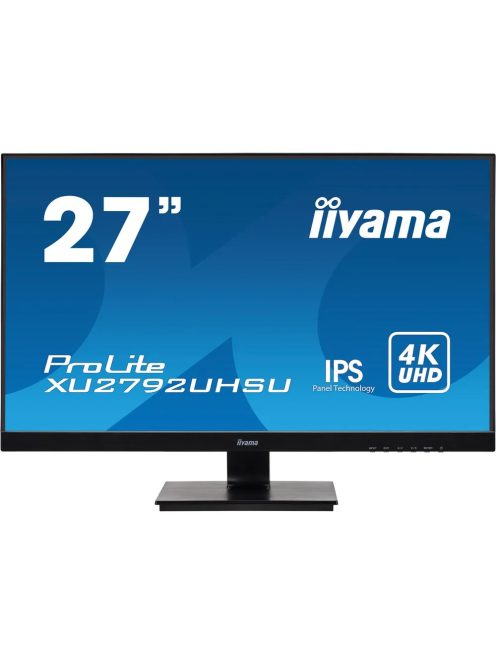 iiyama ProLite XU2792UHSU-B1 68,4 cm (27") 4K UHD IPS LED monitor DVI/DP/HDMI LS (XU2792UHSU-B1)