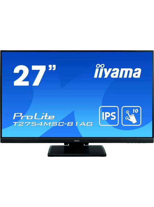 iiyama ProLite T2754MSC-B1AG 68,6 cm-es (27") FHD IPS Multi-Touch monitor VGA/HDMI (T2754MSC-B1AG)