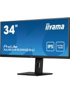 iiyama ProLite XUB3493WQSU-B5 86,4 cm (34") 21:9 UWQHD HDMI/DP 4 ms IPS (XUB3493WQSU-B5)