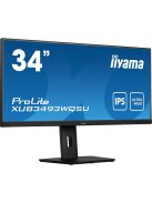 iiyama ProLite XUB3493WQSU-B5 86,4 cm (34") 21:9 UWQHD HDMI/DP 4 ms IPS (XUB3493WQSU-B5)