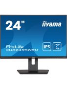 iiyama ProLite XUB2495WSU-B5 61,1 cm (24") WUXGA IPS monitor HDMI/VGA/DP 5ms (XUB2495WSU-B5)