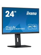 iiyama ProLite XUB2492HSC-B5 60,5 cm-es (23,8") FHD IPS monitor HDMI/DP/USB-C Pivot (XUB2492HSC-B5)