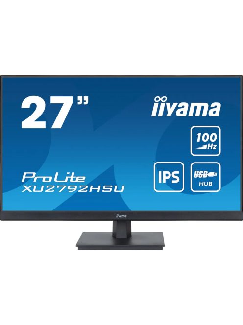 iiyama ProLite XU2792HSU-B6 68.6cm (27") FHD IPS monitor HDMI/DP/USB 100Hz (XU2792HSU-B6)