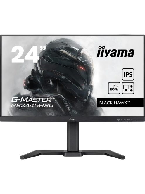 iiyama G-MASTER GB2445HSU-B1 60,5 cm-es (24") FHD IPS játékmonitor HDMI/DP/USB (GB2445HSU-B1)