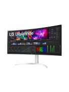 LG 40WP95XP-W.AEU 100,84 cm (39,7") 21:9 WUHD ívelt IPS monitor HDMI/DP/USB 3.0 (40WP95XP-W.AEU)