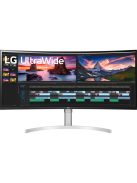 LG 38WN95CP-W.AEU 95,29 cm (38") 21:9 IPS UWUHD ívelt monitor HDMI/DP/USB 3.0 (38WN95CP-W.AEU)