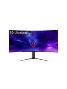 LG UltraGear 45GR95QE-B 113 cm (44,5") 21:9 OLED UWQHD ívelt monitor HDMI/DP/USB (45GR95QE-B.AEU)