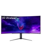 LG UltraGear 45GR95QE-B 113 cm (44,5") 21:9 OLED UWQHD ívelt monitor HDMI/DP/USB (45GR95QE-B.AEU)