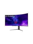 LG UltraGear 45GR95QE-B 113 cm (44,5") 21:9 OLED UWQHD ívelt monitor HDMI/DP/USB (45GR95QE-B.AEU)