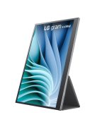 LG gramm +nézet 40,6 cm (16") 16:10 IPS WQXGA monitor USB-C 350cd/m² 16MR70.ASDWU (16MR70.ASDWU)