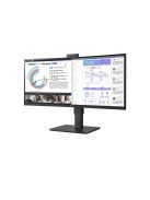 LG 34BQ77QC-B 86,7 cm (34") UWQHD 21:9 IPS ívelt monitor HDMI/DP/USB-C, webkamera (34BQ77QC-B.AEU)