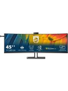 Philips 45B1U6900CH 113 cm-es (44,5") DQHD ívelt monitor 32:9 HDMI/DP/USB-C PD100W (45B1U6900CH/00)