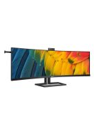 Philips 45B1U6900CH 113 cm-es (44,5") DQHD ívelt monitor 32:9 HDMI/DP/USB-C PD100W (45B1U6900CH/00)