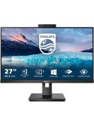 Philips S-Line 272S1MH 68,6 cm-es (27") FHD IPS monitor 16:9 HDMI/DVI/DP/VGA webkamera (272S1MH/00)