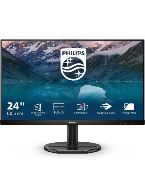 Philips S-Line 242S9JML 60,5 cm-es (23,8") FHD VA monitor 16:9 HDMI/DP/DVI/VGA 75Hz (242S9JML/00)