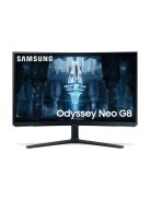 Samsung Odyssey S32BG850NP 81cm (32") 4KUHD íves monitor HDMI/DP/USB 1ms 240Hz (LS32BG850NPXEN)