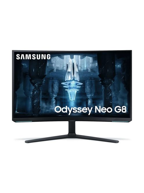 Samsung Odyssey S32BG850NP 81cm (32") 4KUHD íves monitor HDMI/DP/USB 1ms 240Hz (LS32BG850NPXEN)