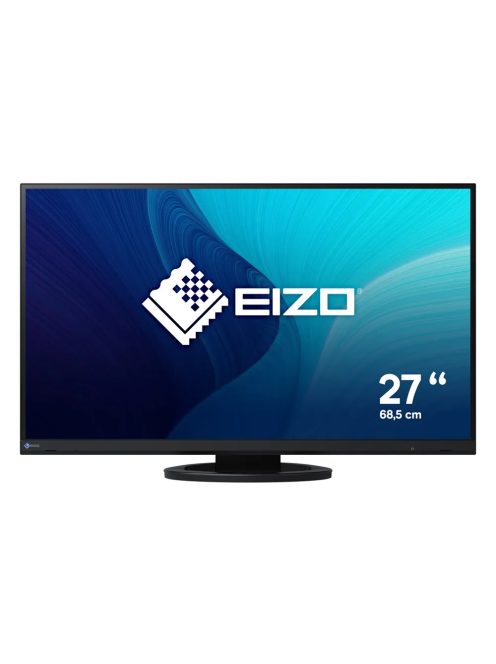 EIZO EV2760-BK 68,5 cm (27") 16:9 WQHD IPS irodai monitor DVI/DP/HDMI Pivot HV LS (EV2760-BK)