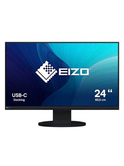 EIZO Flexscan EV2480-BK 60,5 m (23,8) Full HD IPS monitor DP/HDMI/USB-C Pivot HV (EV2480-BK)