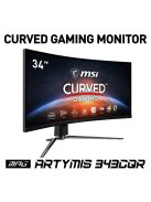 MSI MPG ARTYMIS 343CQRDE 86.4cm (34") UWQHD VA játékmonitor 21:9 HDMI/DP 165Hz (9S6-3DB25T-002)