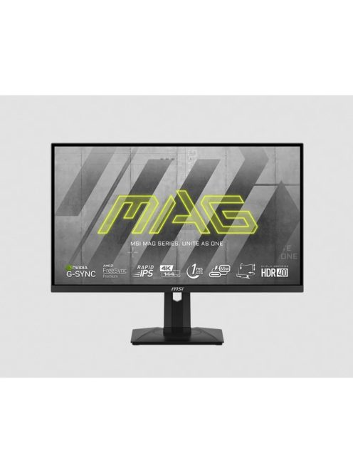 MSI Optix MAG274UPFDE 69,6 cm (27") 4K IPS játékmonitor 16:9 HDMI/DP/USB-C 144Hz (9S6-3CC29H-046)