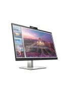 HP E24d G4 60,5 cm-es (23,8") FHD IPS monitor webkamerával 16:9 HDMI/DP/USB-C forgatás (6PA50A4#ABB)