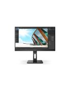 AOC 27P2Q 68,6 cm (27") Full HD 16:9 IPS irodai monitor VGA/DVI/HDMI/DP Pivot HV (27P2Q)