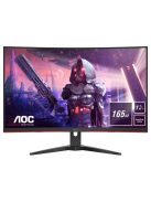 AOC CQ32G2SE 80 cm-es (31,5") WQHD játékmonitor HDMI/DP FreeSync 165 Hz 1 ms (CQ32G2SE/BK)