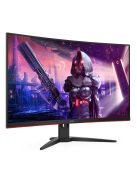 AOC CQ32G2SE 80 cm-es (31,5") WQHD játékmonitor HDMI/DP FreeSync 165 Hz 1 ms (CQ32G2SE/BK)