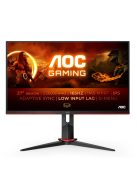 AOC Q27G2S 68,8 cm (27") QHD IPS játékmonitor 16:9 HDMI/DP 165Hz Free+ G-Sync (Q27G2S/EU)