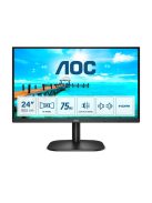 AOC 24B2XDAM 60,5 cm-es (23,8") FHD VA irodai monitor 16:9 HDMI/VGA/DVI 75 Hz szinkron (24B2XDAM)