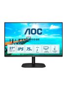 AOC 27B2DA 68,6 cm (27") FHD IPS monitor HDMI1.4 VGA DVI 75Hz 1000:1 4ms (27B2DA)