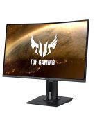 ASUS TUF VG27WQ 68,6 cm-es (27") WQHD VA játékmonitor ívelt 16:9 HDMI/DP 165 Hz FS (90LM05F0-B02E70)