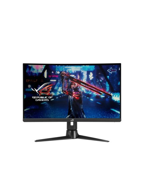 ASUS ROG Strix XG27AQV 68,6 cm (27") QHD IPS játékmonitor ívelt HDMI/DP 170Hz (90LM08G0-B01A70)