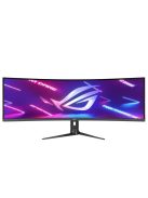 ASUS ROG Strix XG49WCR 124,5 cm-es (49") kettős QHD monitor ívelt 32:9 HDMI/DP/USB-C (90LM08I0-B01170)