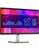 DELL P2423DE 61 cm-es (23,8") WQHD IPS irodai monitor DP/HDMI/USB-C Pivot HV (DELL-P2423DE)